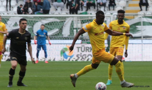 Spor Toto Süper Lig: Konyaspor: 2 - Kayserispor: 2 