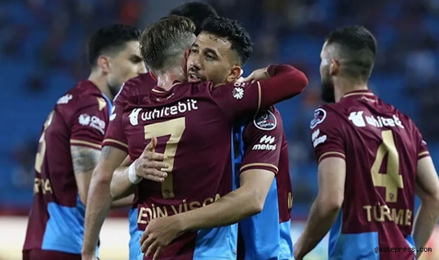 Trabzonspor, Fatih Karagümrük'ü 4 golle geçti!