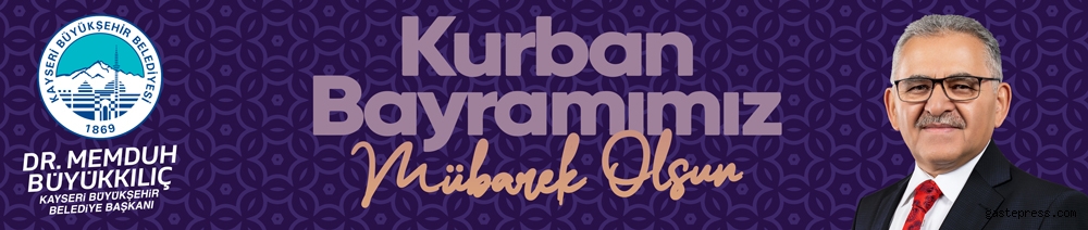 KAYSERİ BÜYÜKŞEHİR BELEDİYESİ KURBAN BAYRAMI RESMİ REKLAMI