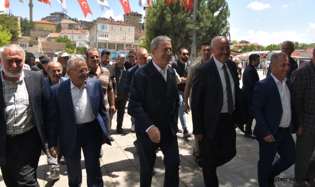 Akar ve Büyükkılıç'tan ilçelere teşekkür ziyareti!