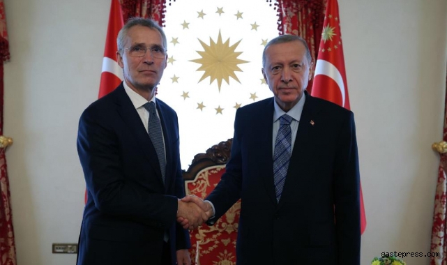 Cumhurbaşkanı Erdoğan NATO Genel Sekreteri Stoltenberg'i kabul etti!