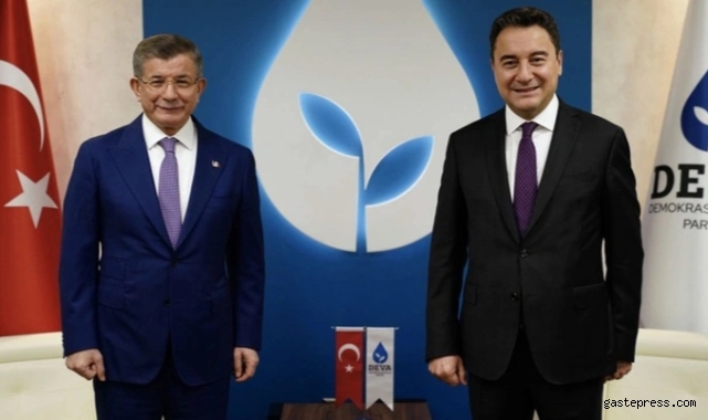 DEVA Partili ile Gelecek Partisi birleşiyor! Babacan Genel Başkan, Davutoğlu Onursal Başkan!