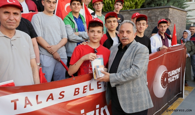 Kayseri Talas'tan cumhuriyetin 100. yılına özel Çanakkale turu!