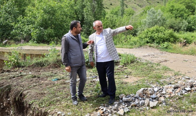 Kayseri Yahyalı’da sel ve taşkınları çözmek için çalışmalar başladı!