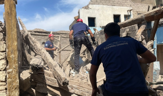 Metruk bina yıkımında göçük: 1 ölü!