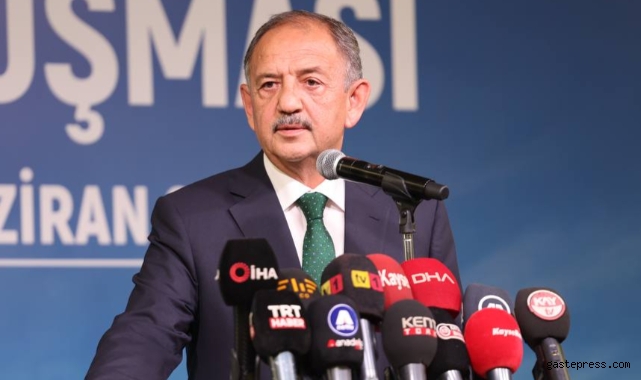 Özhaseki müjdeyi verdi! Depremzede konutlarında inşaat süresi kısalacak!