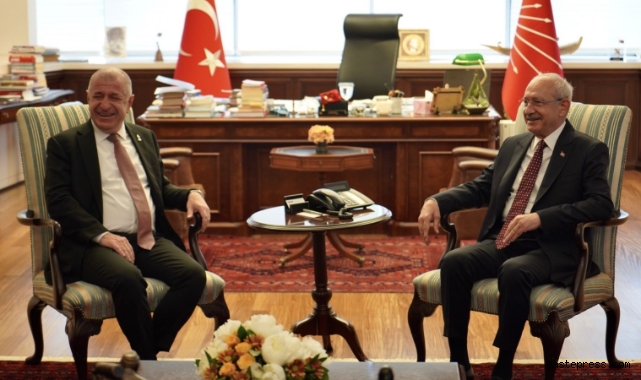 Ümit Özdağ'dan, Kemal Kılıçdaroğu'na sürpriz ziyaret!