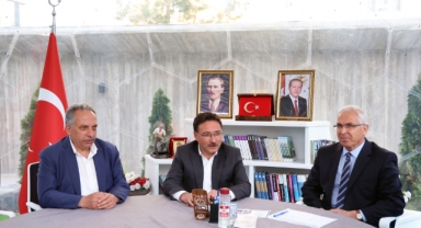 Vali Gökmen Çiçek,Talas Şeffaf oda için