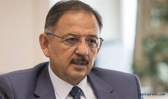 Bakan Mehmet Özhaseki müjdeyi verdi! Deprem konutlarının teslimatı ekim ayında başlıyor!
