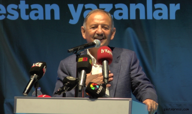 Bakan Özhaseki: "Darbe girişimine kalkanlar o ağlayan adamın güya rüyada gördüğü sapkınlıklara peşkeş çekerek kendilerinden geçtiler”