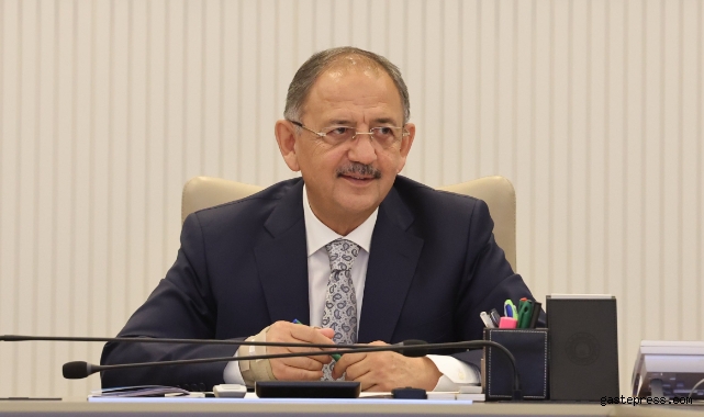 Bakan Özhaseki, "Nurdağı yeniden inşa ediliyor"