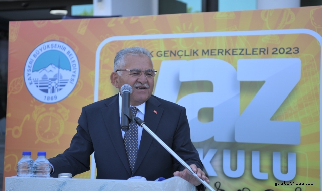 Başkan Büyükkılıç, KAYMEK yaz okulu açılış programına katıldı!