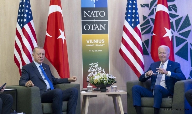 Erdoğan ile Biden NATO zirvesinde bir araya geldi!