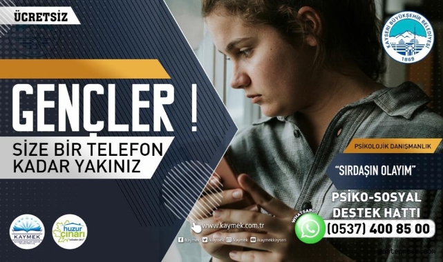 Kayseri Büyükşehir, Türkiye’nin her yerinden vatandaş ile 'sırdaş' oluyor!