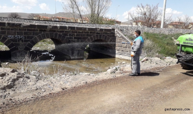 Kayseri İncesu Belediyesi, sinek ve haşereyle bilimsel mücadele ediyor