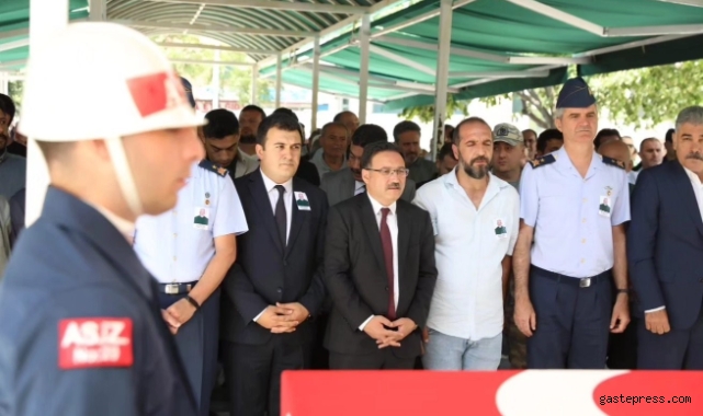 Kıbrıs gazisine son görev!