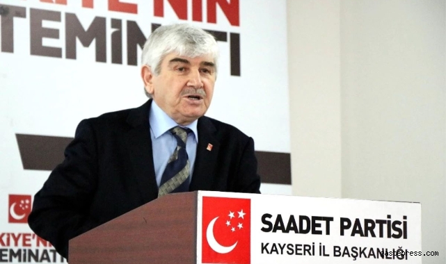 Saadet Partisi Kayseri eski il başkanı Soyuğur vefat etti!