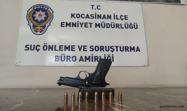 Silahlı yaralama olayının faili suç aleti ile yakalandı!