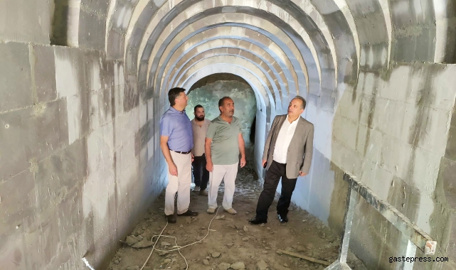Talas'ta tarihi sarnıç gün yüzüne çıkartılıyor!