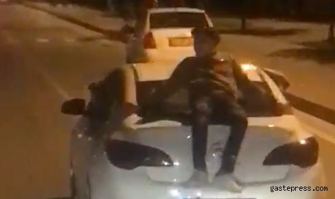 Trafiği tehlikeye atan araca ceza!