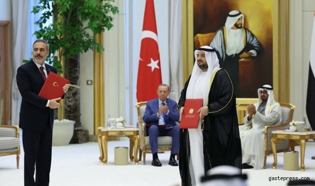 Türkiye ile Birleşik Arap Emirlikleri arasında 50.7 milyar dolarlık anlaşma imzalandı!
