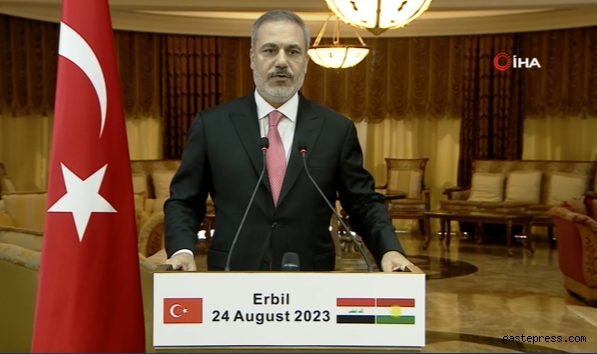 Bakan Fidan: “PKK virüsünü Irak’tan hep beraber temizleyeceğiz”