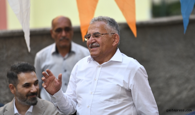 Başkan Büyükkılıç: "Yatırımdan yatırıma, hizmetten hizmete koşuyoruz"