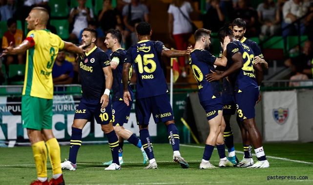 Fenerbahçe UEFA Konferans Ligi'nde 3. tura yükseldi!