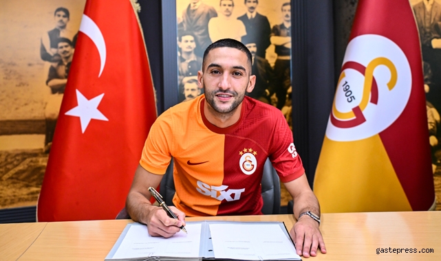 Galatasaray, Hakim Ziyech transferini resmen açıkladı!