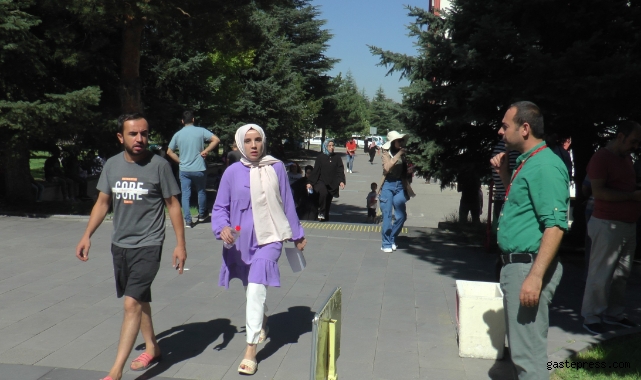 Kayseri’de KPSS heyecanı!
