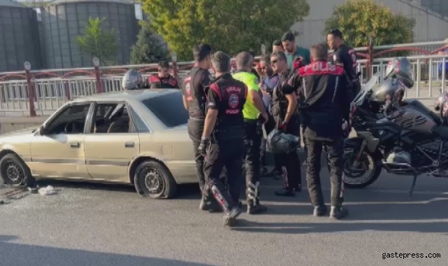 Polisten kaçan sürücü 11 araca çarptı, film gibi kovalamaca sonucu yakalandı!