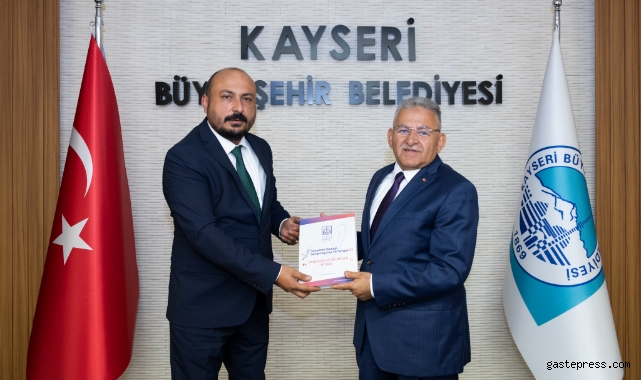 Büyükkılıç’a TMMOB Makine Mühendisleri Odası Kayseri Şubesi’nden ziyaret!