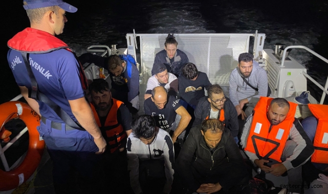 Fethiye'de 22 düzensiz göçmen yakalandı!