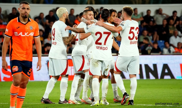 Galatasaray, deplasmanda Başakşehir'i 2-1'lik skorla mağlup etti!