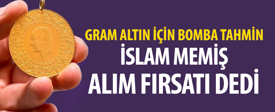 Gram altın için bomba tahmin! 
