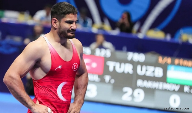 Taha Akgül, Dünya Güreş Şampiyonası'nda bronz madalya kazandı!