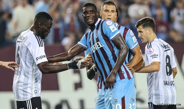 Trabzonspor sahasında Beşiktaş'ı farklı mağlup etti!