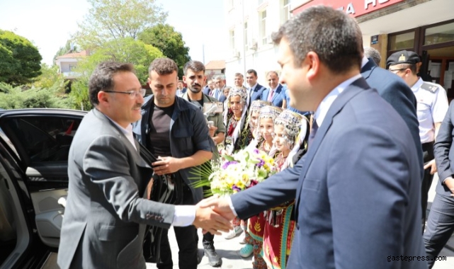 Vali Gökmen Çiçek’ten Tomarza’ya ziyaret!