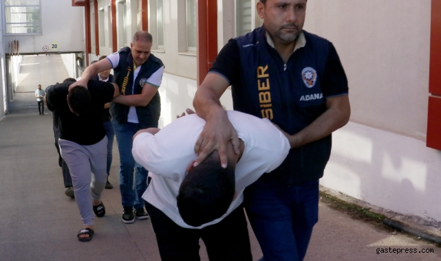Adana’da “Sazan sarmalı” yöntemiyle 1 milyon 765 bin TL'lik vurguna 6 tutuklama!