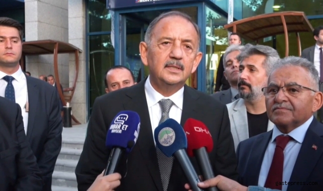 Bakan Özhaseki: "Bölgedeki kanın durması ve mazlumların ahının dinmesi için elimizden geleni yapmaya devam edeceğiz"