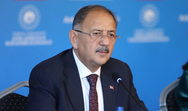 Bakan Özhaseki, "İklim değişikliği ile güçlü mücadelemizi sürdüreceğiz"