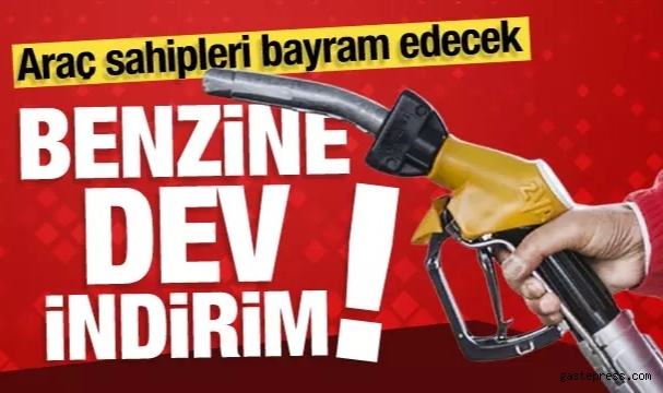 Benzinin fiyatına dev indirim! Araç sahipleri bayram edecek!