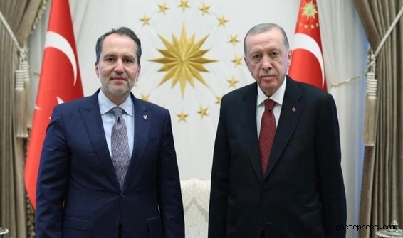 Cumhurbaşkanı Erdoğan, Fatih Erbakan'ı kabul etti!
