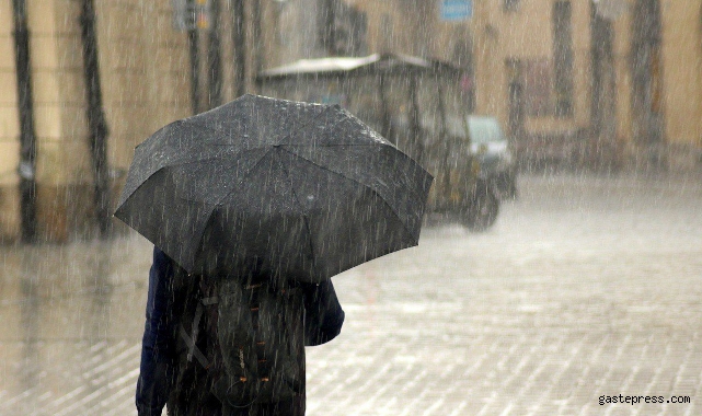 Kayseri’ye turuncu kodlu uyarı: şiddetli yağış!