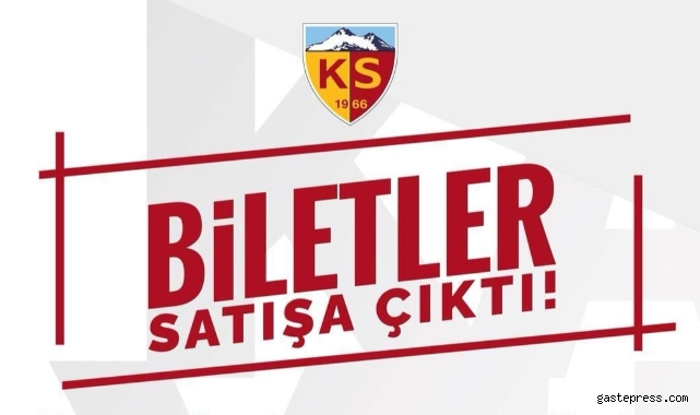 Kayserispor - Rizespor maçının biletleri satışa çıktı!