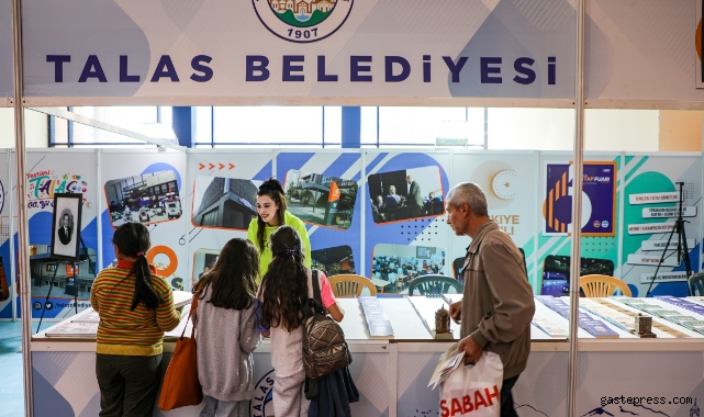 Kitap Fuarı'nda Talas Standına İlgi Büyük!