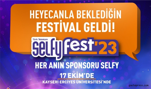 Türk Telekom Selfy Fest Kayseri’de!