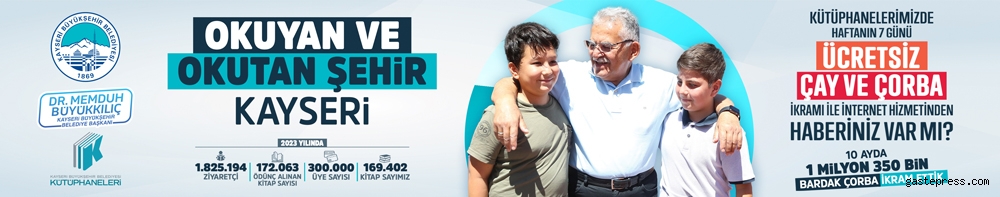 KAYSERİ BÜYÜKŞEHİR BELEDİYESİ RESMİ REKLAMI