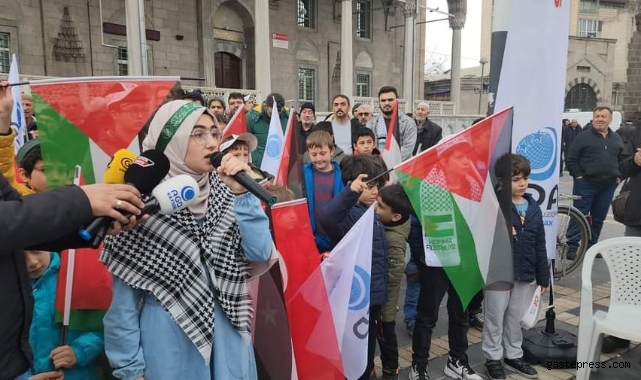AGD’Lİ öğrenciler Filistin için meydanda!