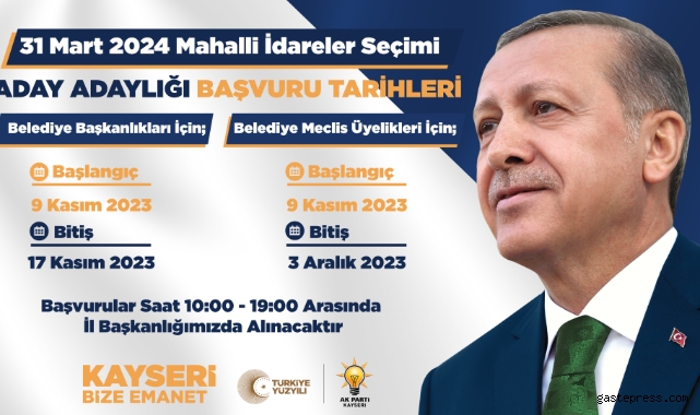 AK Parti Kayseri İl Başkanlığı’nda Yerel Seçim Mesaisi Başladı!